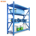 armazenamento de aço da cremalheira da shelving do 6-tier do boltless do dever médio